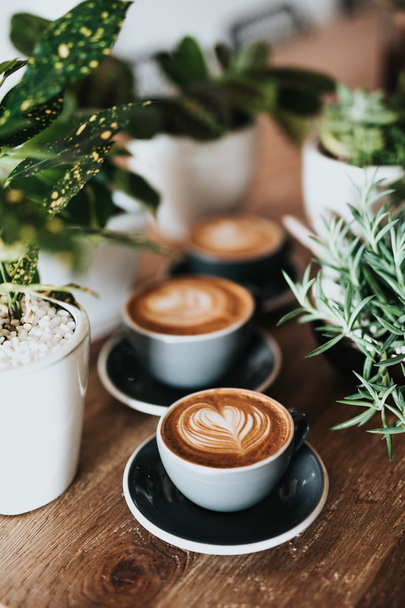 Café humeante